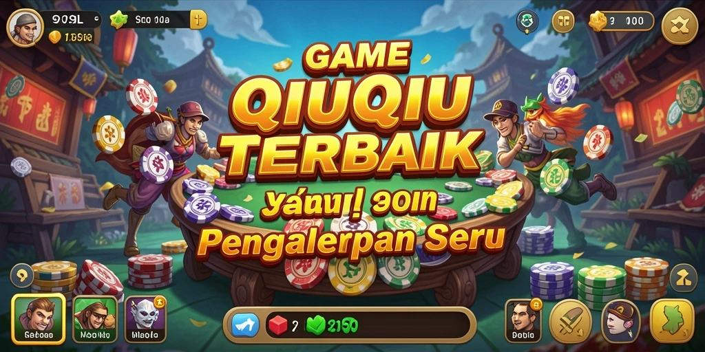 Screenshot gameplay QiuQiu yang seru di 9SL.
