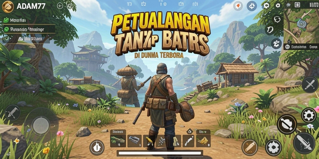 Gameplay Open World ADAM77 yang menakjubkan dan penuh petualangan.
