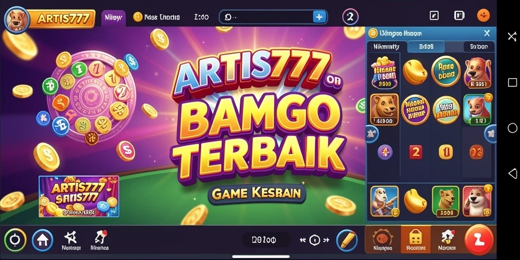 Tangkapan layar ARTIS777 menampilkan permainan bingo yang seru dan interaktif.