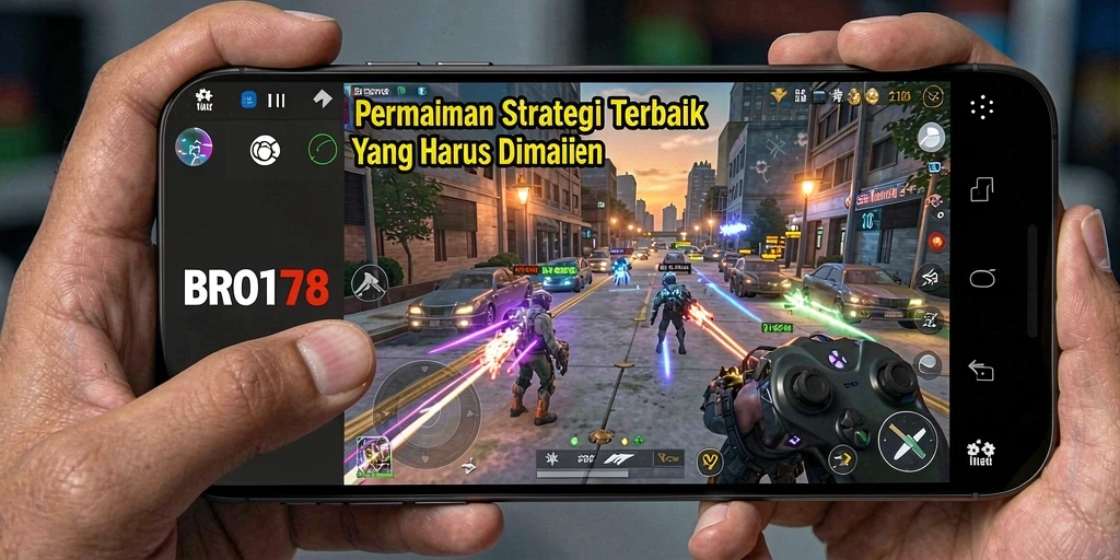 Tampilan gameplay BRO178 dengan pertempuran strategis yang mendebarkan.