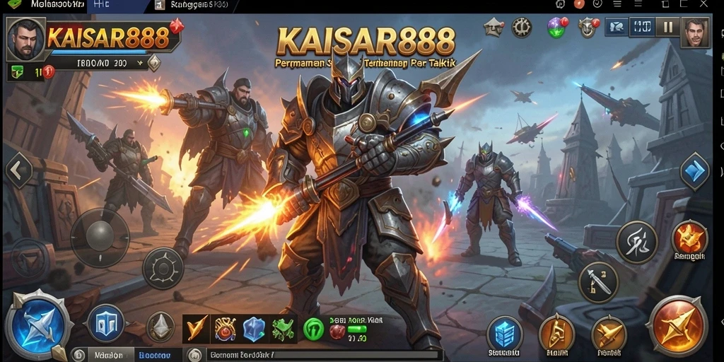 Tampilan gameplay menarik dari KAISAR888 yang penuh strategi.
