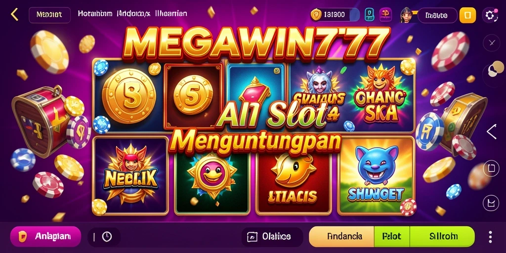 Tampilan menawan dari gameplay MEGAWIN777 yang seru.