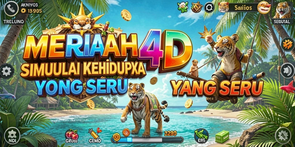 Screenshot gameplay MERIAH4D menampilkan interaksi karakter yang menarik.
