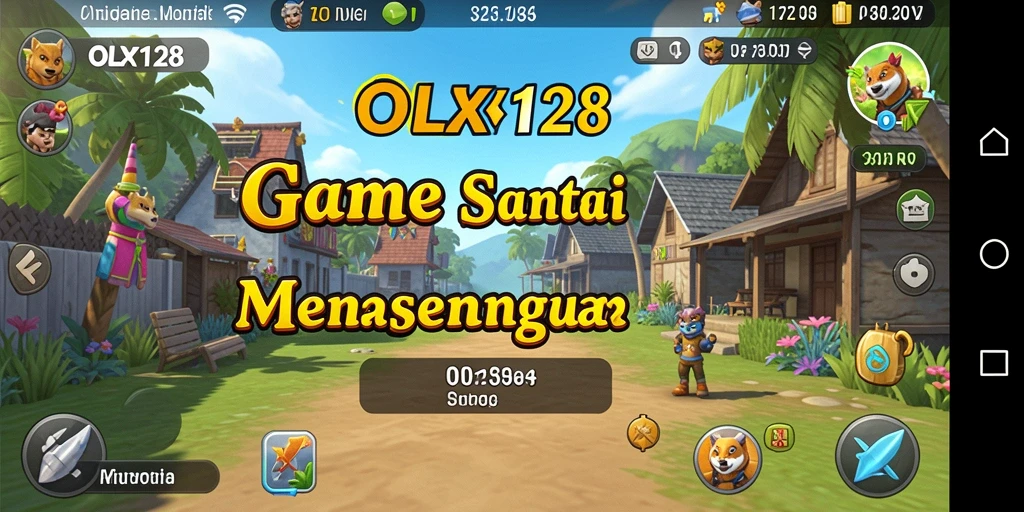 Tangkapan layar gameplay OLX128 menampilkan aksi seru dan interaksi antar pemain.