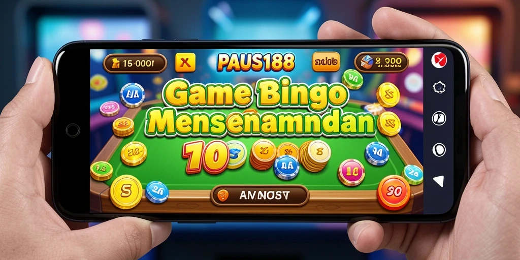 Tampilan gameplay seru di PAUS188 dengan Bingo dan interaksi pengguna.