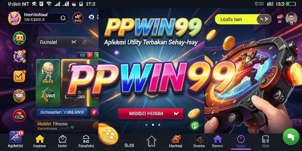 Screenshot utama PPWIN99 menampilkan antarmuka pengguna yang intuitif dan fungsional.