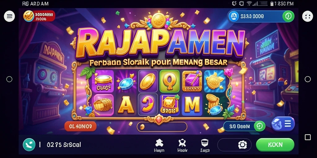 Tampilan gameplay RAJAPAMEN yang mengasyikkan dan penuh warna.