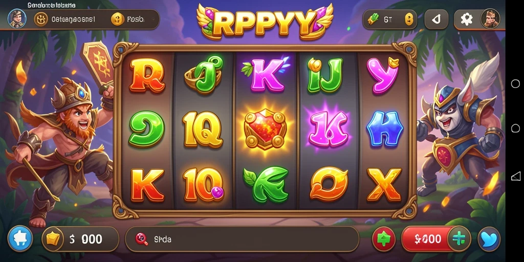 Tampilan menakjubkan gameplay slot di RPYYY.
