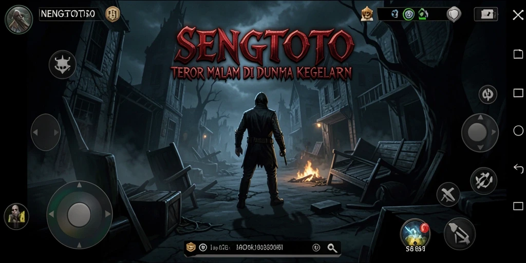 Gameplay SENGTOTO menegangkan dengan suasana Horror yang sangat mencekam.