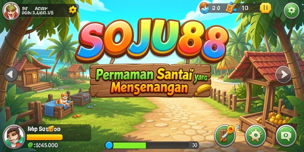 Tangkapan layar gameplay SOJU88 yang menampilkan keseruan permainan santai.